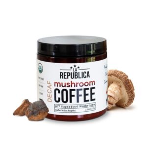 La Republica Decaffeinated Organic Mushroom Coffee