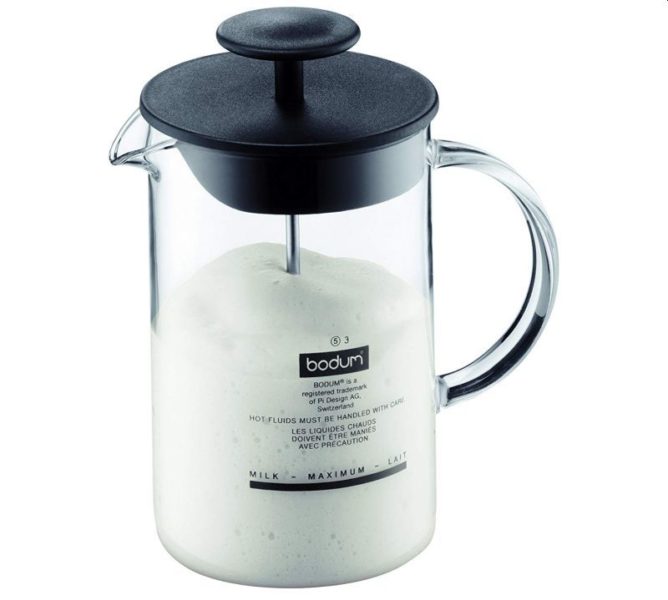 Bodum 1446-01US4 Latteo Manual Milk Frother