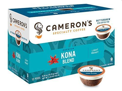 Cameron's Coffee Single Serve Pods, Kona Blend