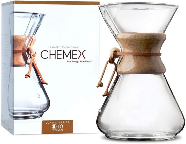 CHEMEX Classic Series, Pour-Over Glass Coffeemaker