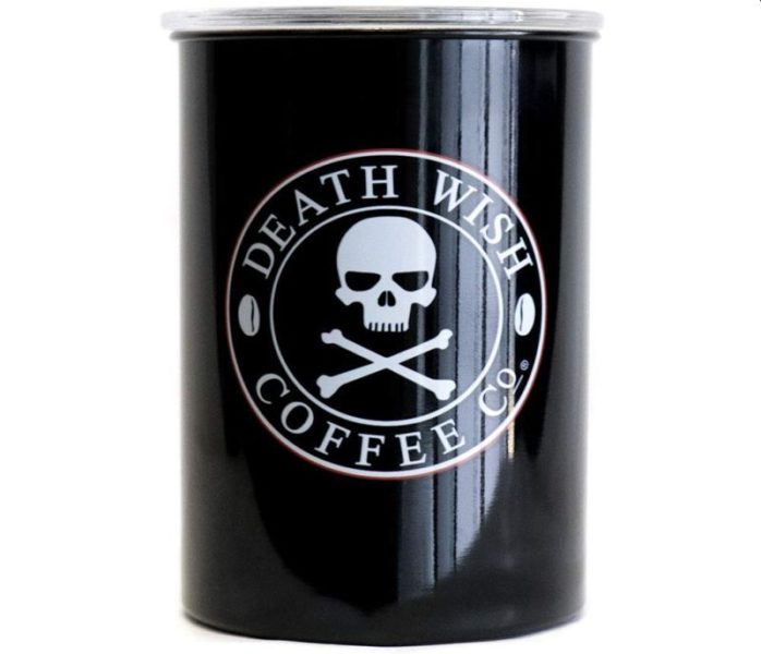 Death Wish Coffee Airtight Canister