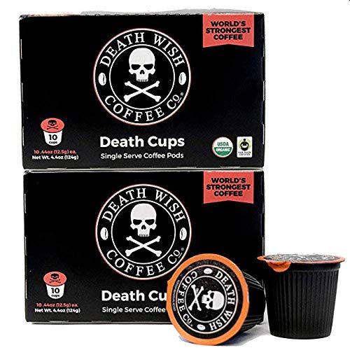 Death Wish K Cups Packing