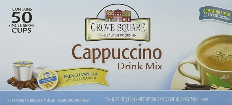 Grove Square Cappuccino, French Vanilla