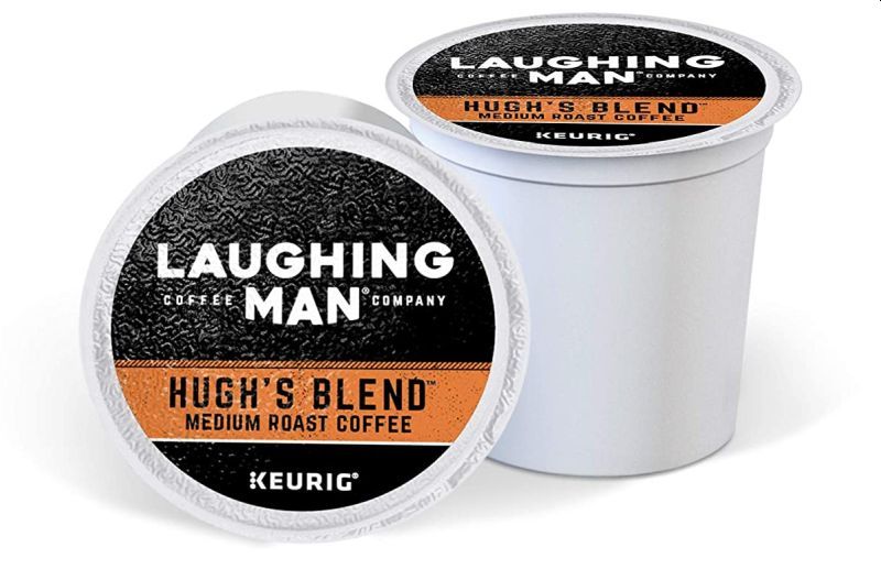 Laughing Man Hugh's Blend Keurig Single-Serve K-Cup Pods