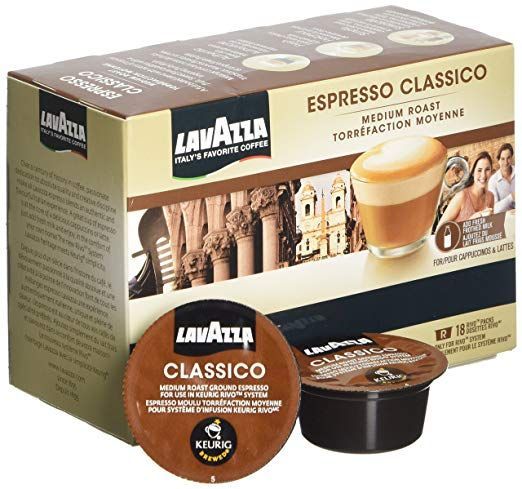 Lavazza Espresso Classico Keurig Rivo Pack