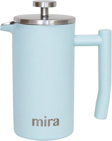 MIRA 12 oz Stainless Steel French Press Coffee Maker