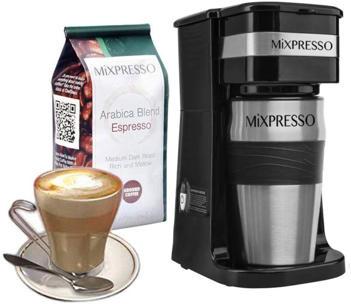 Mixpresso 2-In-1 Single Cup Coffee Maker
