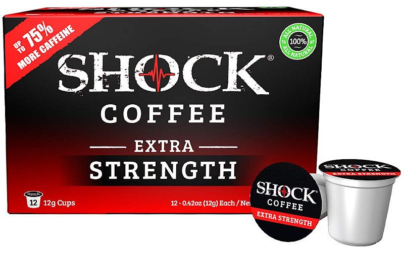 Shock Coffee Single Serve Cups
