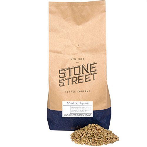 Stone Street Colombian Supremo Unroasted Green Raw Coffee Beans