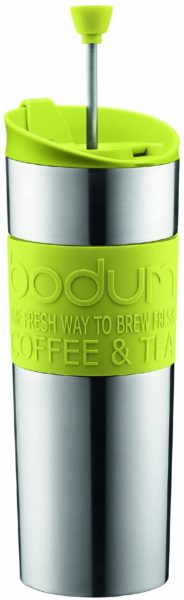 BODUM Stainless Steel Insulated Travel Coffee and Tea Press