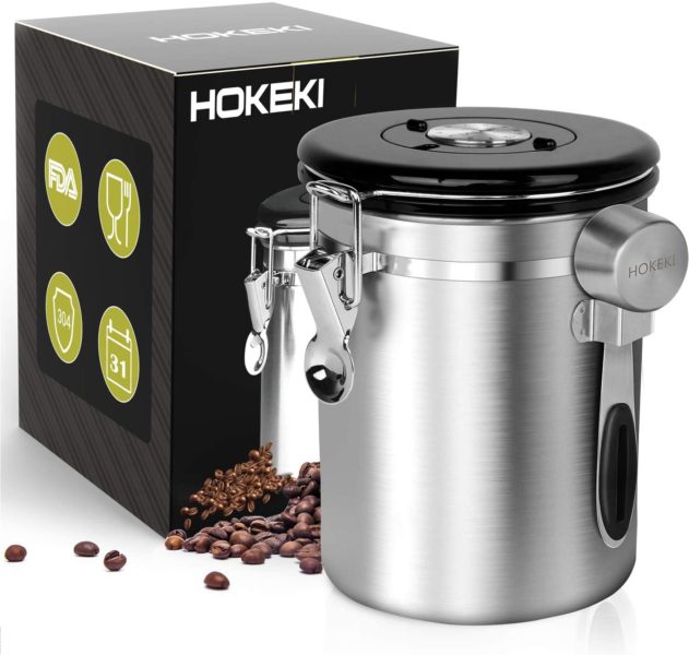  HOKEKI Airtight Coffee Canister