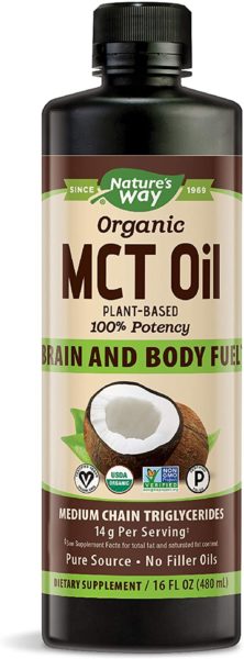 Nature's Way Organic MCT Oil From Coconut