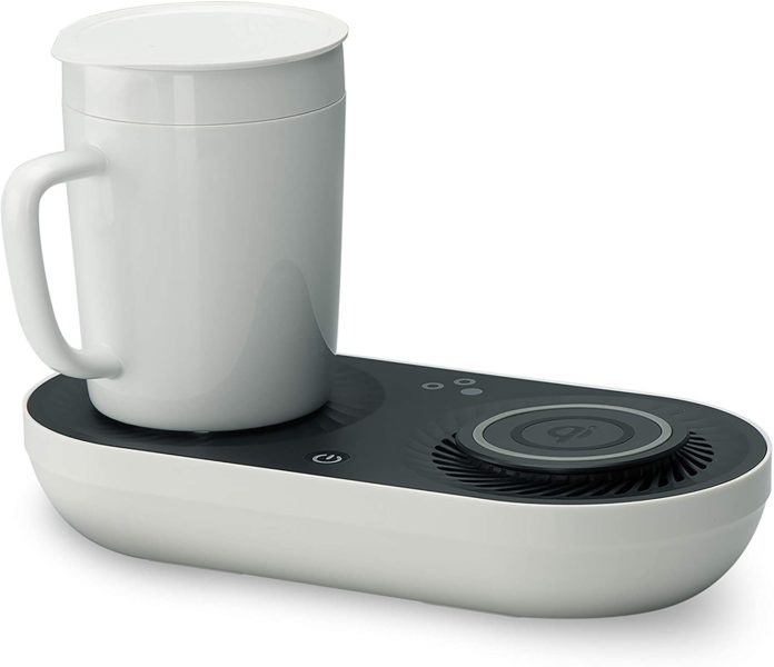 Nomodo Wireless Qi-Certified Fast Charger with Mug Warmer