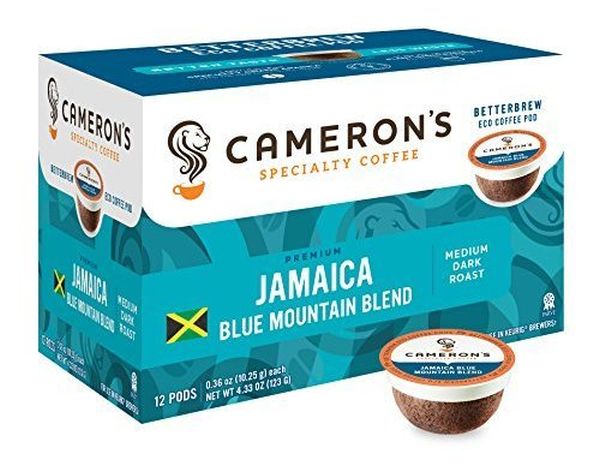 Cameron's Coffee Single Serve Pods, Jamaica Blue Mountain Blend