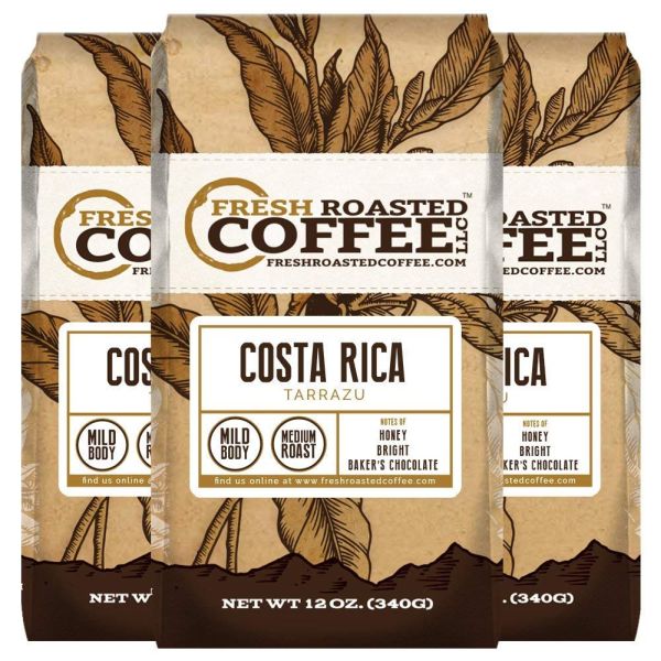 Fresh Roasted Coffee LLC Costa Rica Tarrazu Coffee
