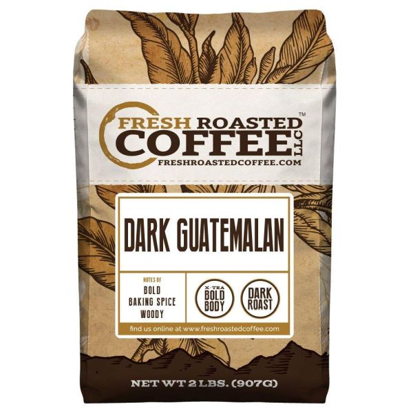 Fresh Roasted Coffee LLC Dark Guatemalan Huehuetenango Coffee
