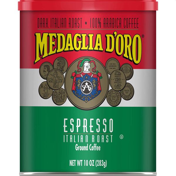 Medaglia D'Oro Italian Roast Espresso Ground Coffee