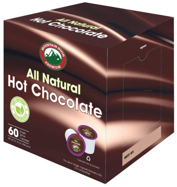 Mountain High All Natural Hot Chocolate K Cups