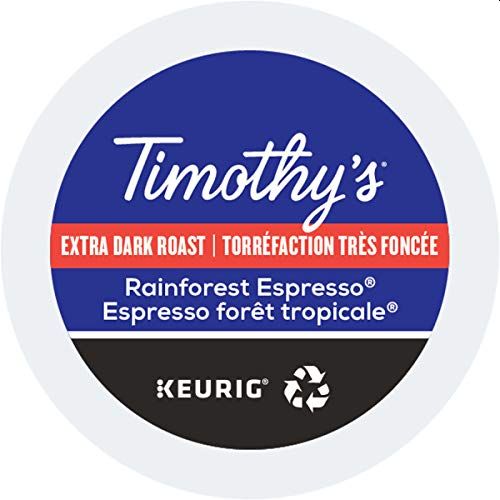 Timothy's World Coffee Rainforest Espresso Coffee K-Cups