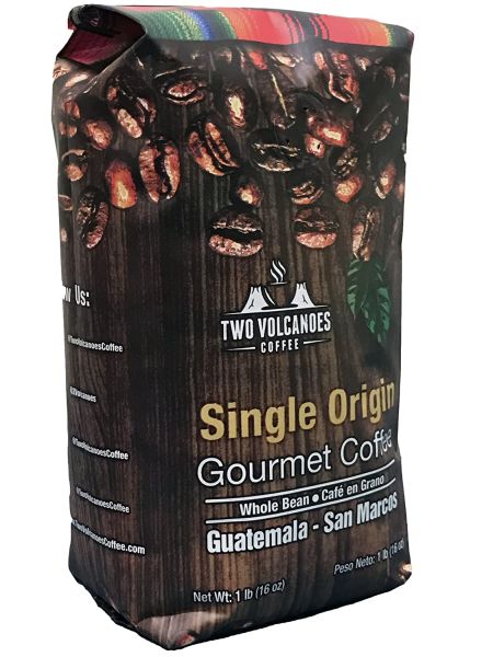 Two Volcanoes Coffee - Gourmet Guatemala Whole Bean