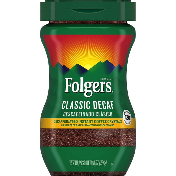 Folgers Classic Decaf Instant Coffee