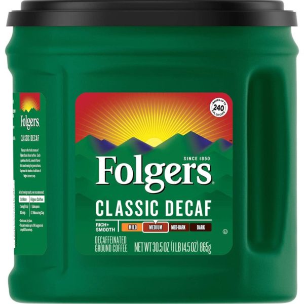 Folgers Classic Decaf Medium Roast Ground Coffee