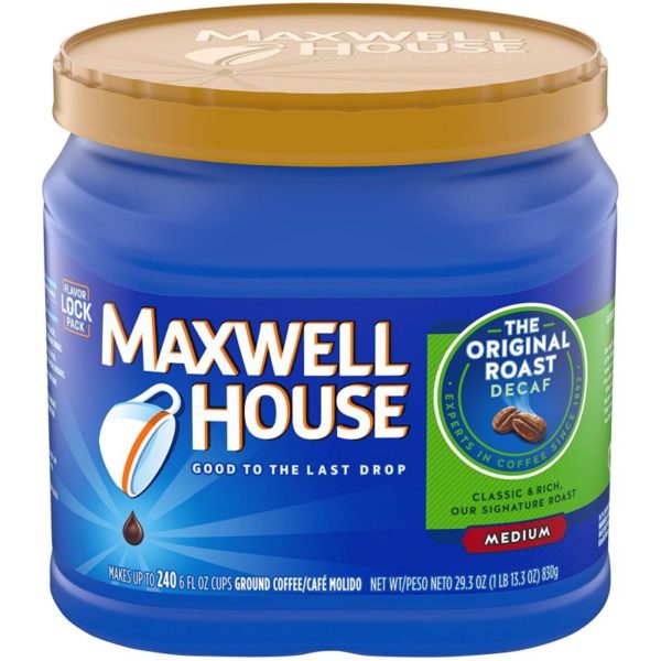 Maxwell House Decaf Coffee Original Medium Roast