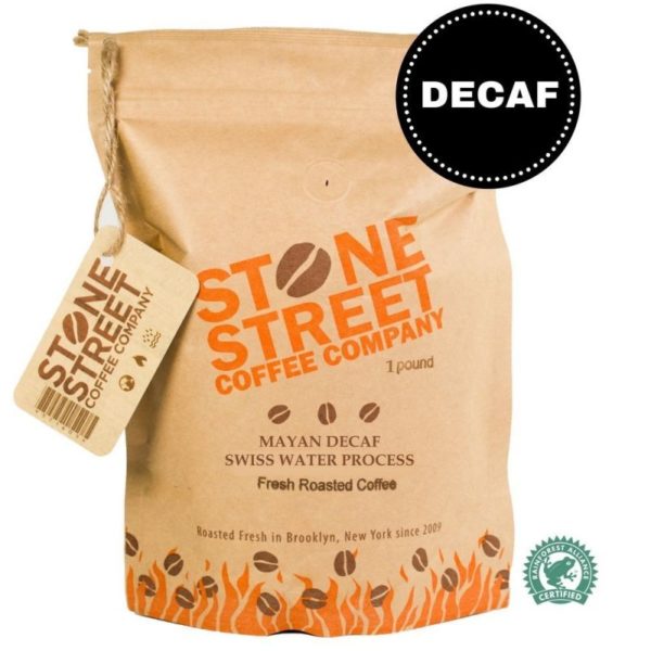 Stone Street Coffee Decaf Whole Bean Coffee Central American Origin