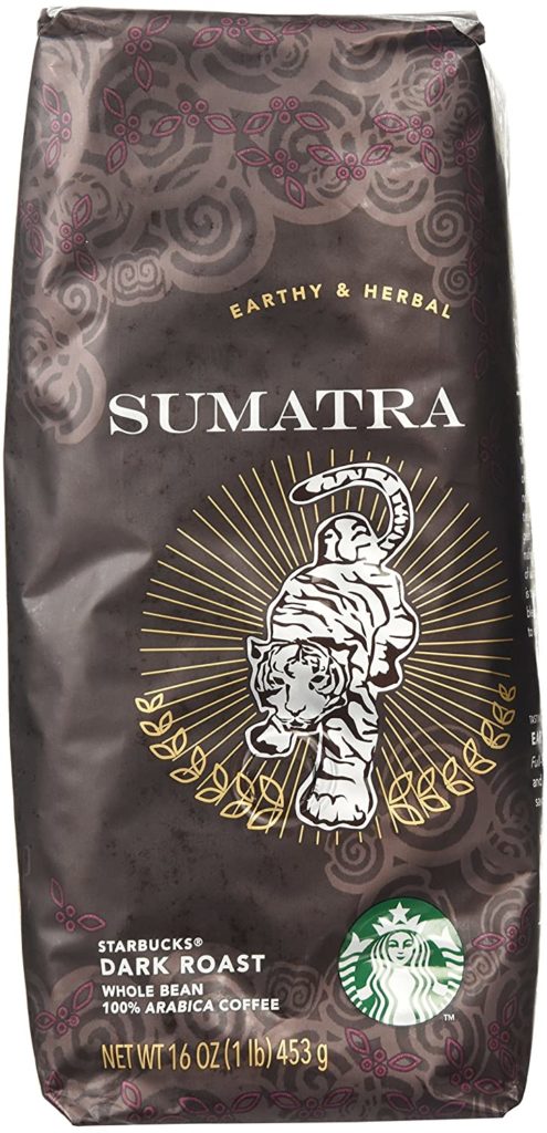 Starbucks Sumatra Whole Bean Coffee