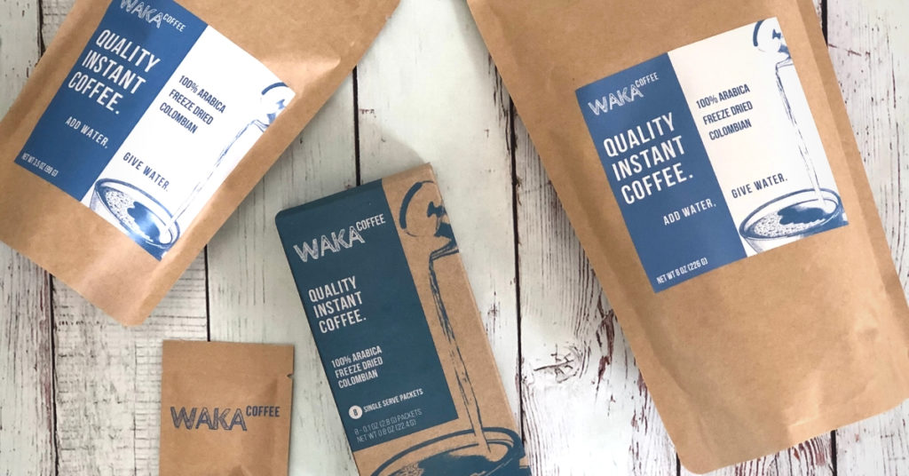 Waka Coffee Colombian Medium Roast Instant Coffee