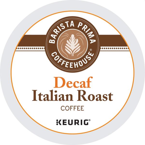 Barista Prima Decaf Coffee, Italian Roast