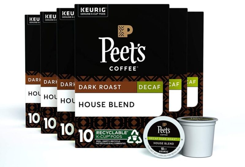 Peet's Coffee Decaf House Blend Dark Roast