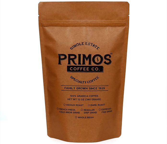 Primos Coffee Co French Press Specialty Coffee