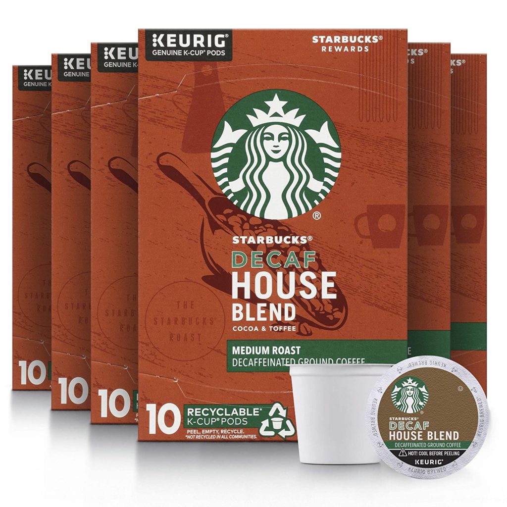 Starbucks Decaffeinated Cappuccino K-Cups