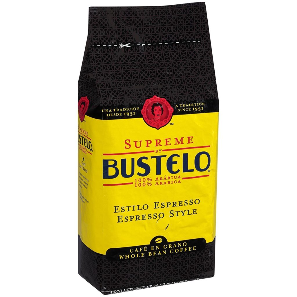 Supreme By Bustelo Whole Bean Espresso Coffee