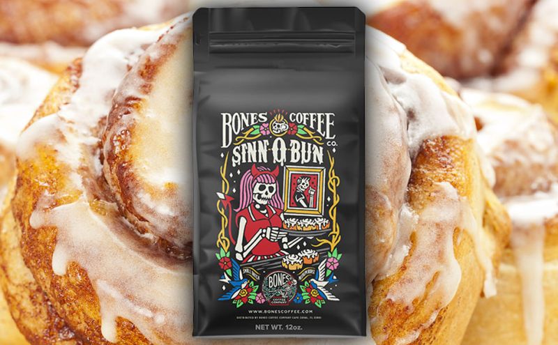 Bones Coffee Sinn-O-Bunn