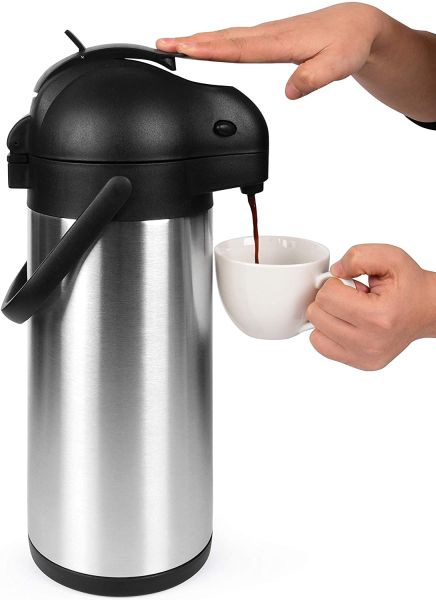 Cresimo Airpot Thermal Coffee Carafe and Coffee Server