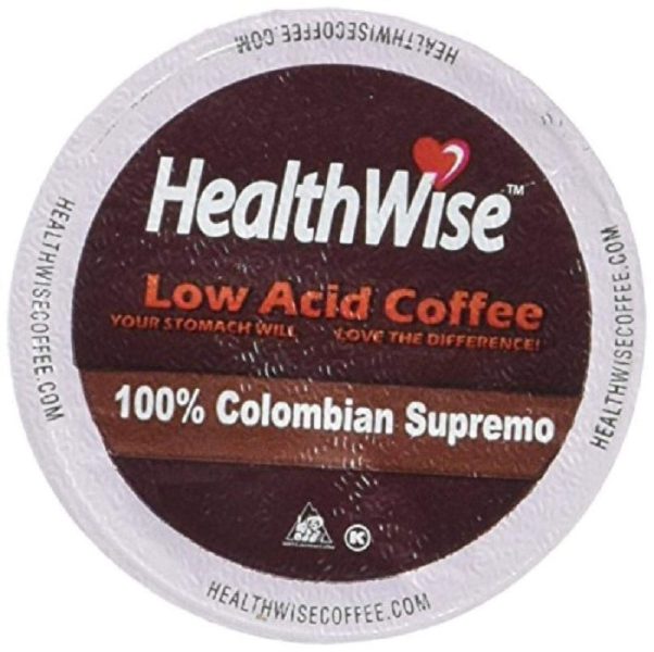 HealthWise Low Acid Coffee for Keurig K-Cup Brewers