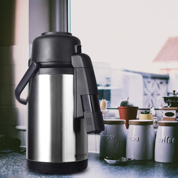 Pykal SplashProof Coffee Carafe Airpot Dispenser