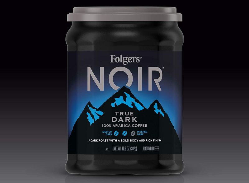 Folgers Noir True Dark Dark Roast Ground Coffee