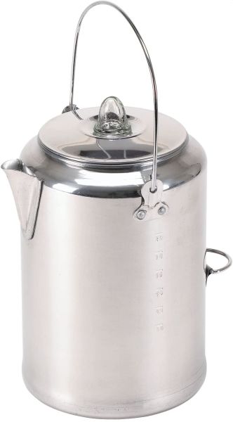 Stansport Aluminum Percolator Coffee Pot