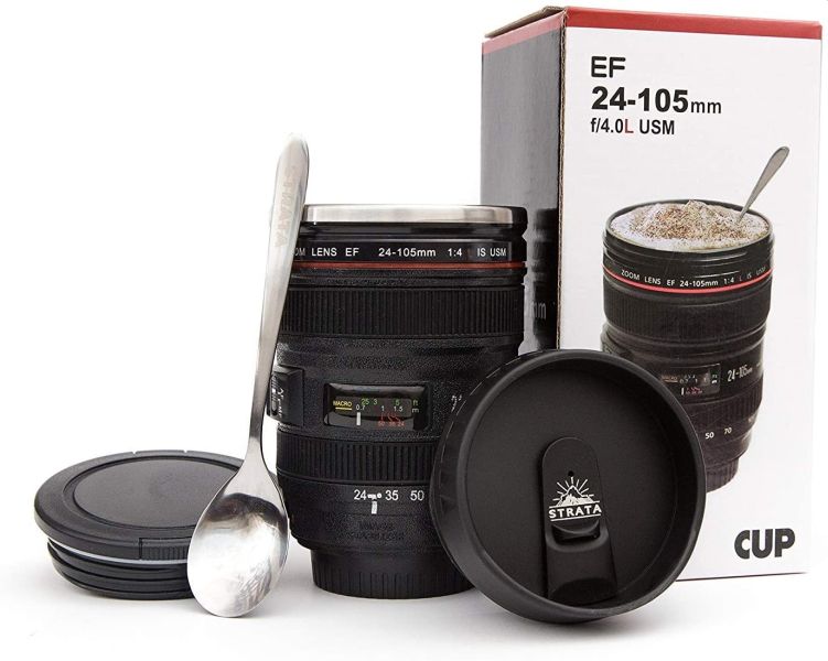 Camera Lens Coffee Mug