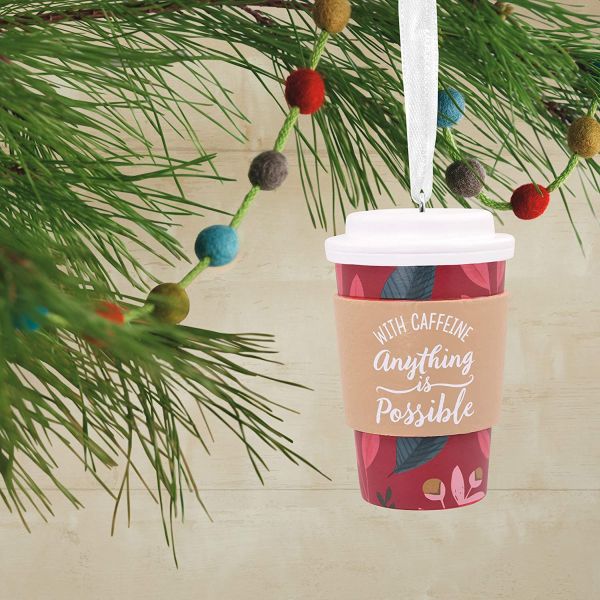 Hallmark Coffee Themed Christmas Ornament